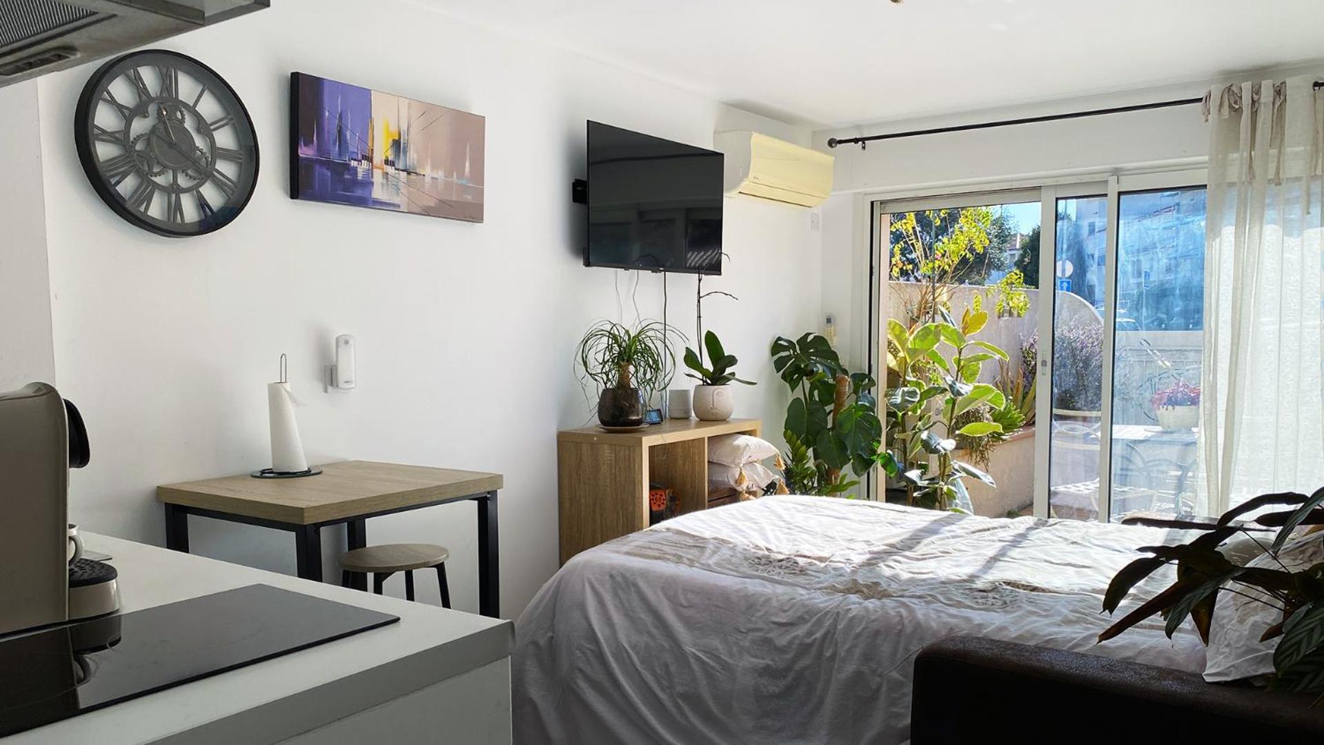 Studio Clair, Climatise Avec Jardin Et Parking Perpignan Exteriör bild