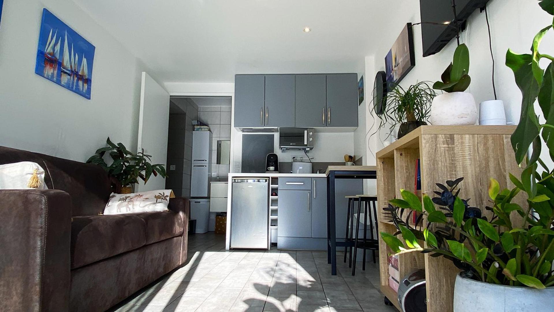Studio Clair, Climatise Avec Jardin Et Parking Perpignan Exteriör bild
